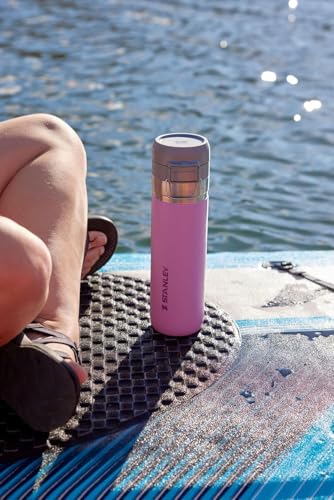 Insulated Stainless Steel Water Bottle 36 oz with Push Button Lid P799245
