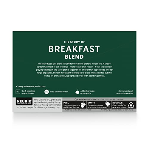 Coffee Pods, Medium Roast, Breakfast Blend, 10 Count X154173