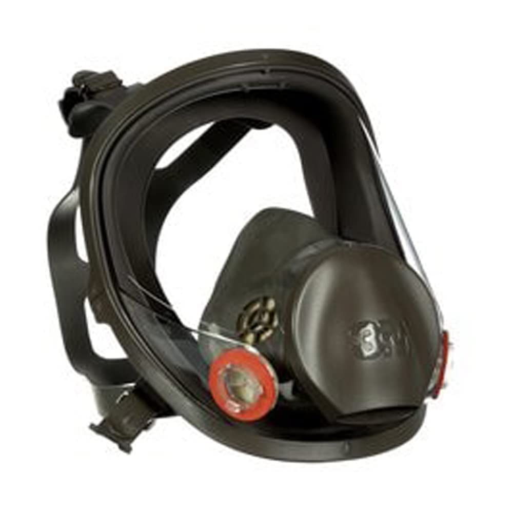 Reusable Full Face Mask Respirator, Grey, Medium E943