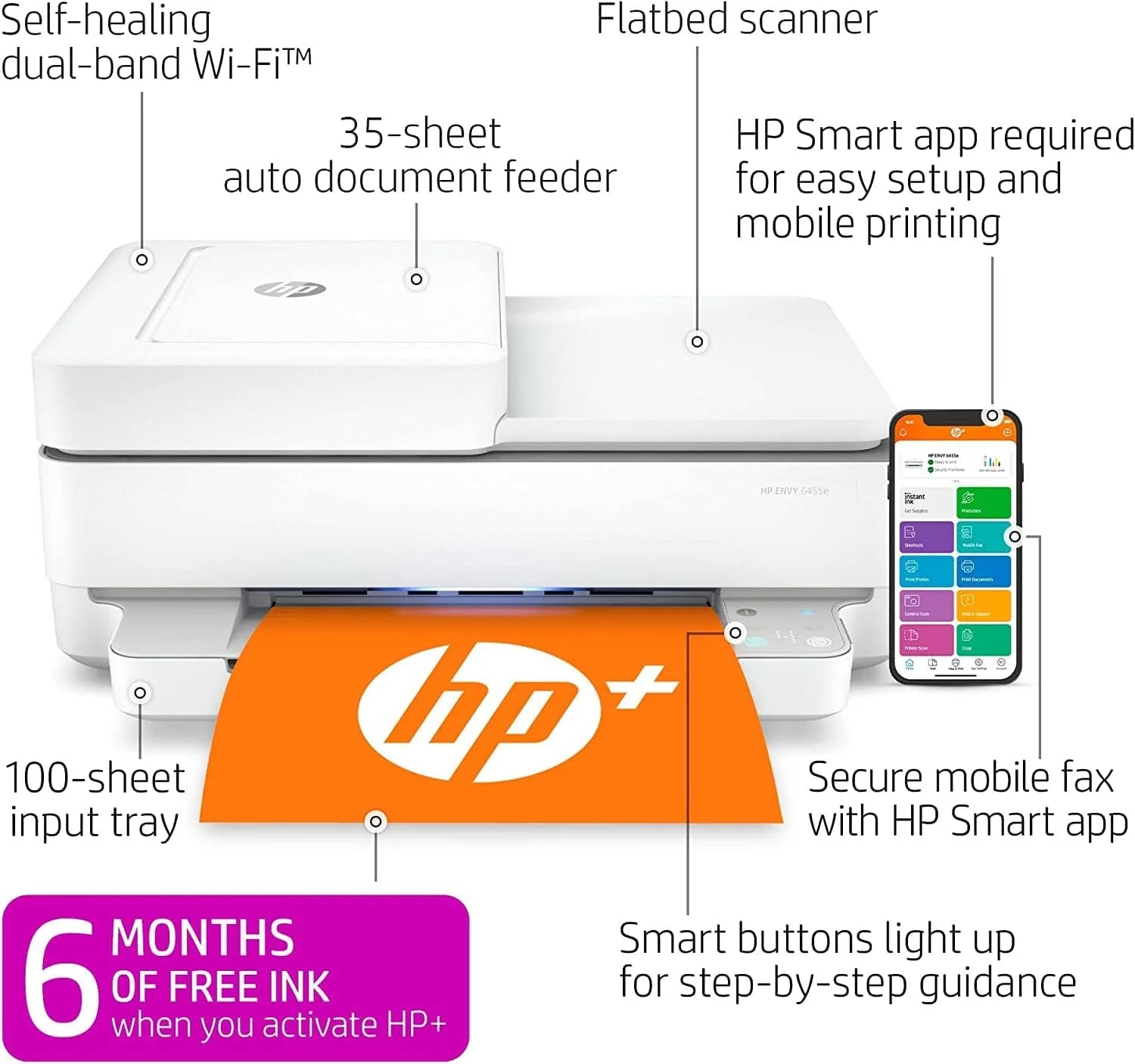 Wireless Color All-in-One Printer Y56476