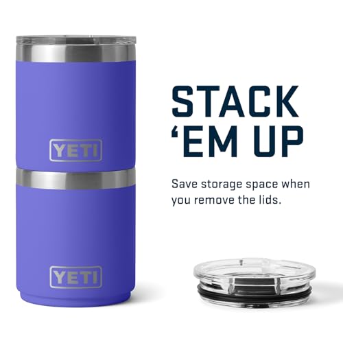 Vacuum Insulated Stainless Steel Stackable Lowball with Lid, 10 oz P764067