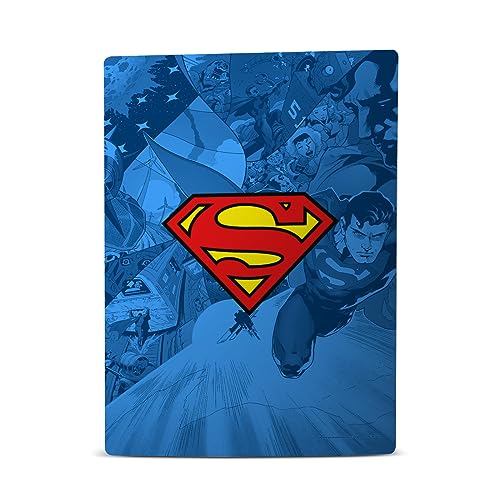 Superman DC Comics Vinyl Faceplate Sticker Skin for PS5 Disc Console & DualSense Y402