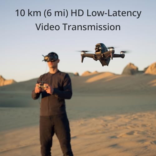 FPV Drone with Camera, 4K/60fps, 10km HD Video Transmission X491