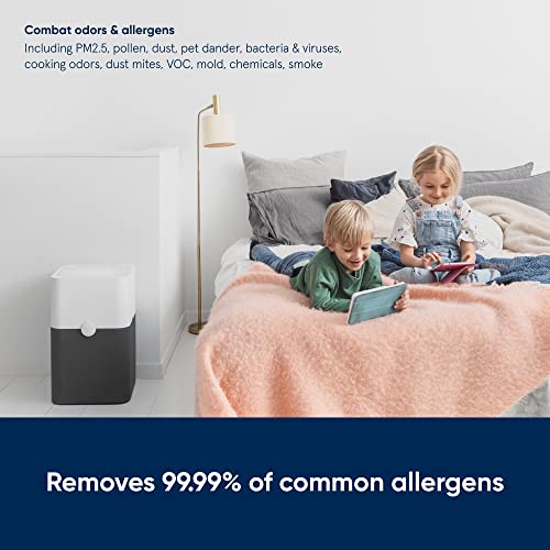Air Purifier for Small Room, Bedroom, Home, Cleans 926 sqft in One Hour, HEPASilent for Pets, Allergens, Dust, Mold, Smoke Q80338