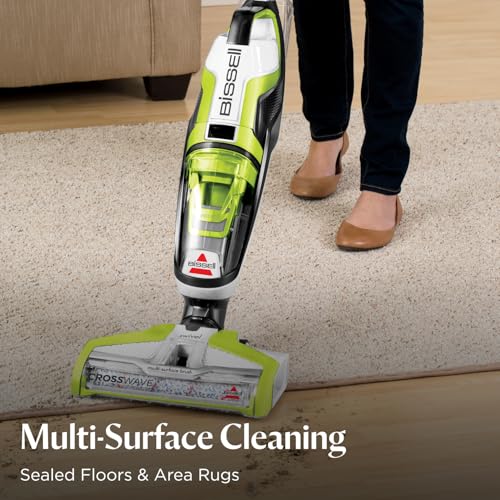Crosswave Turbo Vacuum Mop All in One Wet and Dry Vac Combo Hard Floor & Area Rug Cleaner G809
