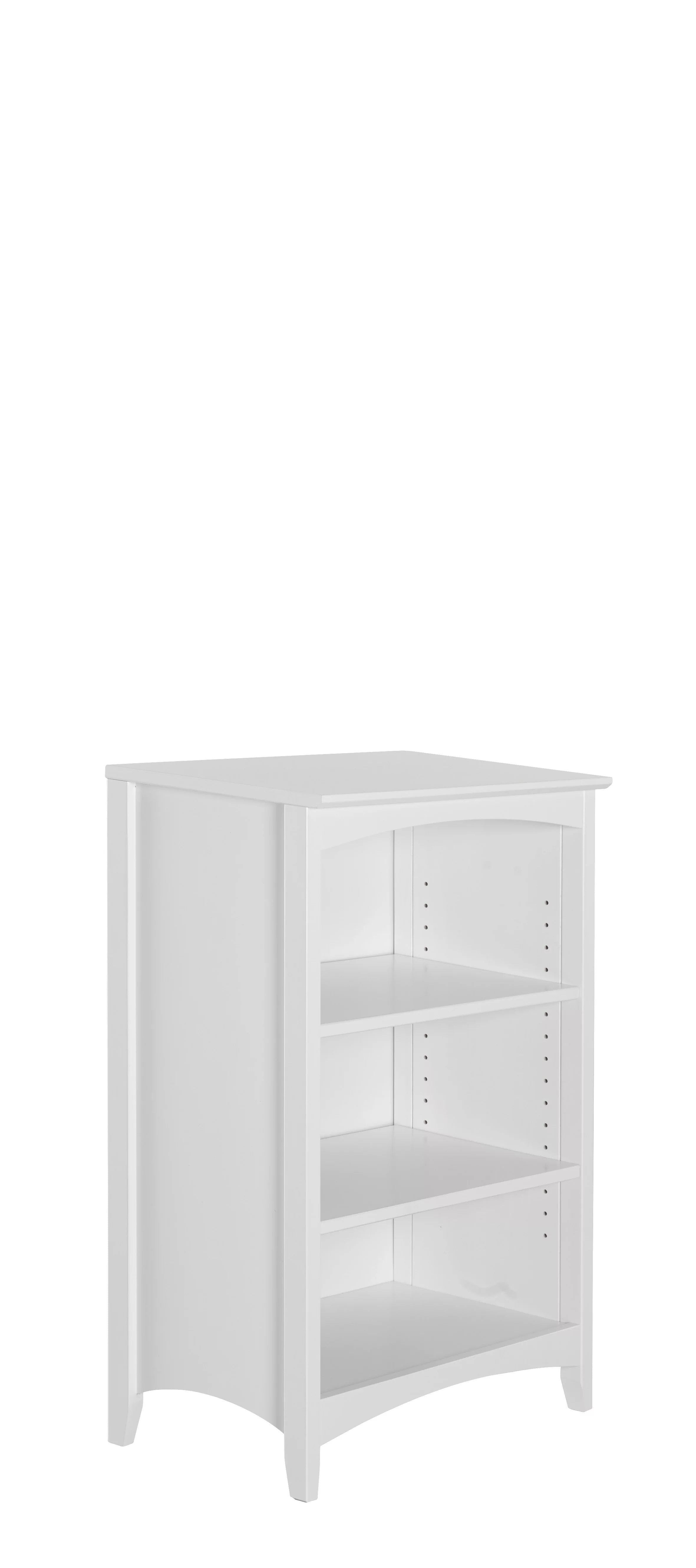 Shaker Bookcase, 36" High, White M739