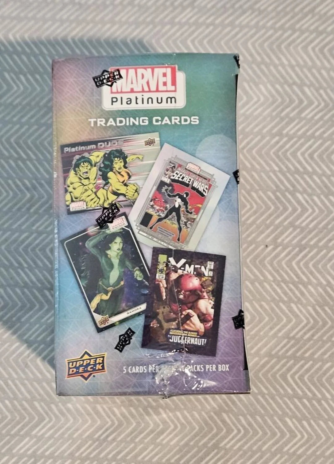 Marvel Platinum Trading Card Blaster Box A696718
