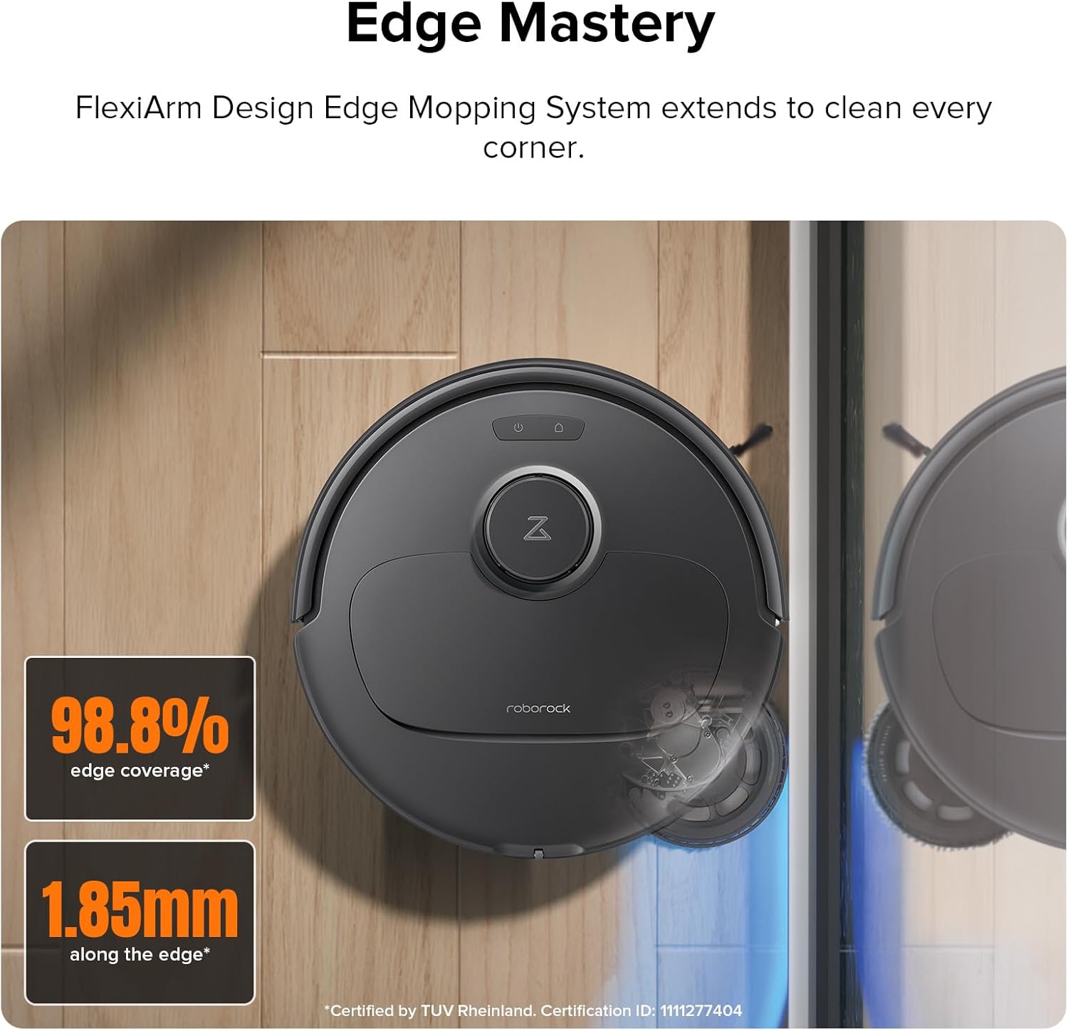 Robot Vacuum and Mop with Multi-Surface Floor K2750