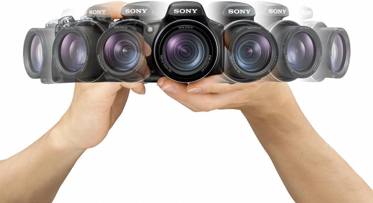 9.1MP 20x Optical Zoom Digital Camera with Image Stabilization B7482