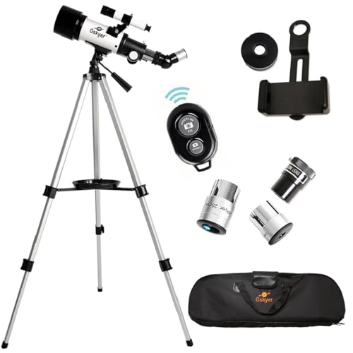 70mm Refracting Telescope for Kids Beginners with Carry Bag X472