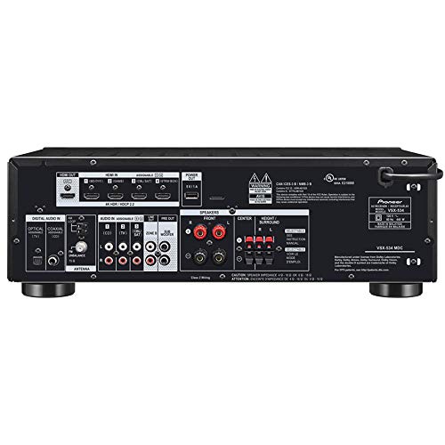 Home Audio Smart AV Receiver 5.2-Ch with 4K and Bluetooth O8517