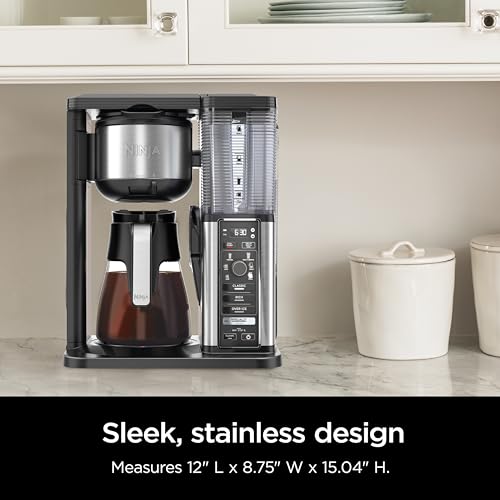 Coffee Maker with Rapid Cold Brew, 4 Brew Styles, 12-Cup Carafe, Black L957858