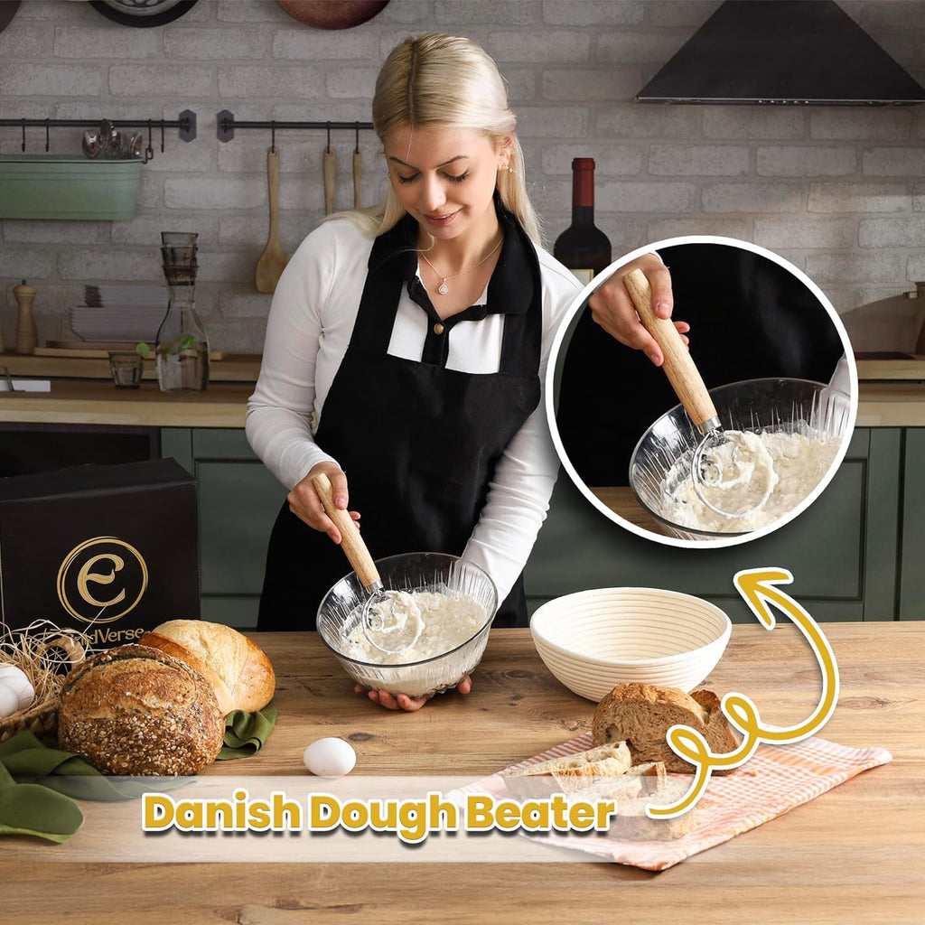 Round 9 Inch Sourdough Proofing Basket O630665