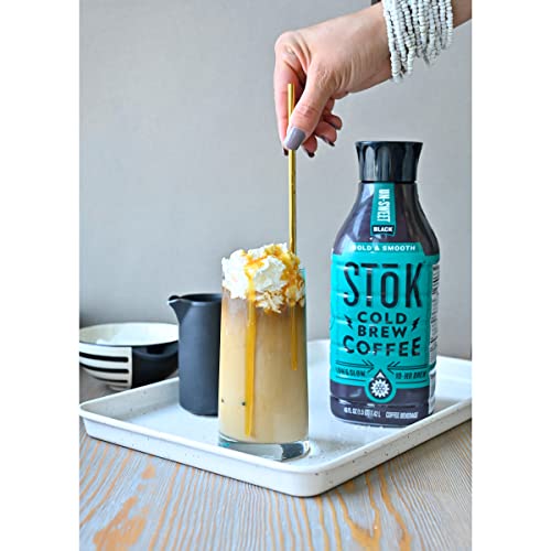Cold Brew Coffee, Unsweetened Black Coffee, 48 FL OZ B94014