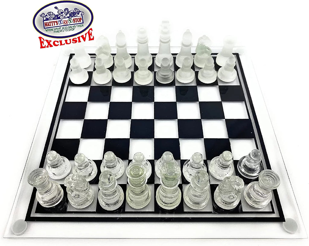 Glass Chess Set Small E301