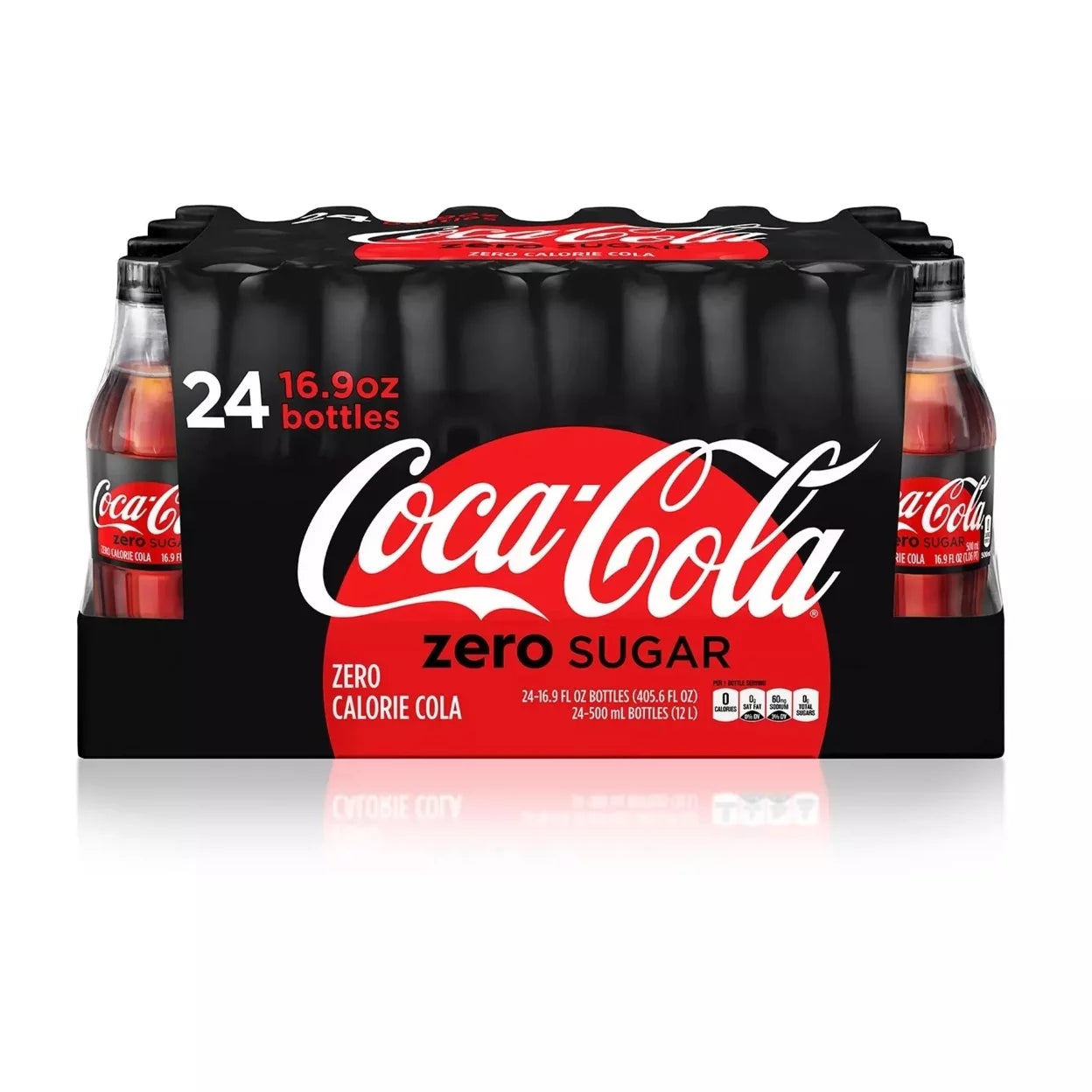 Cola Zero Sugar, 16.9 Ounce (24 Pack) G27480