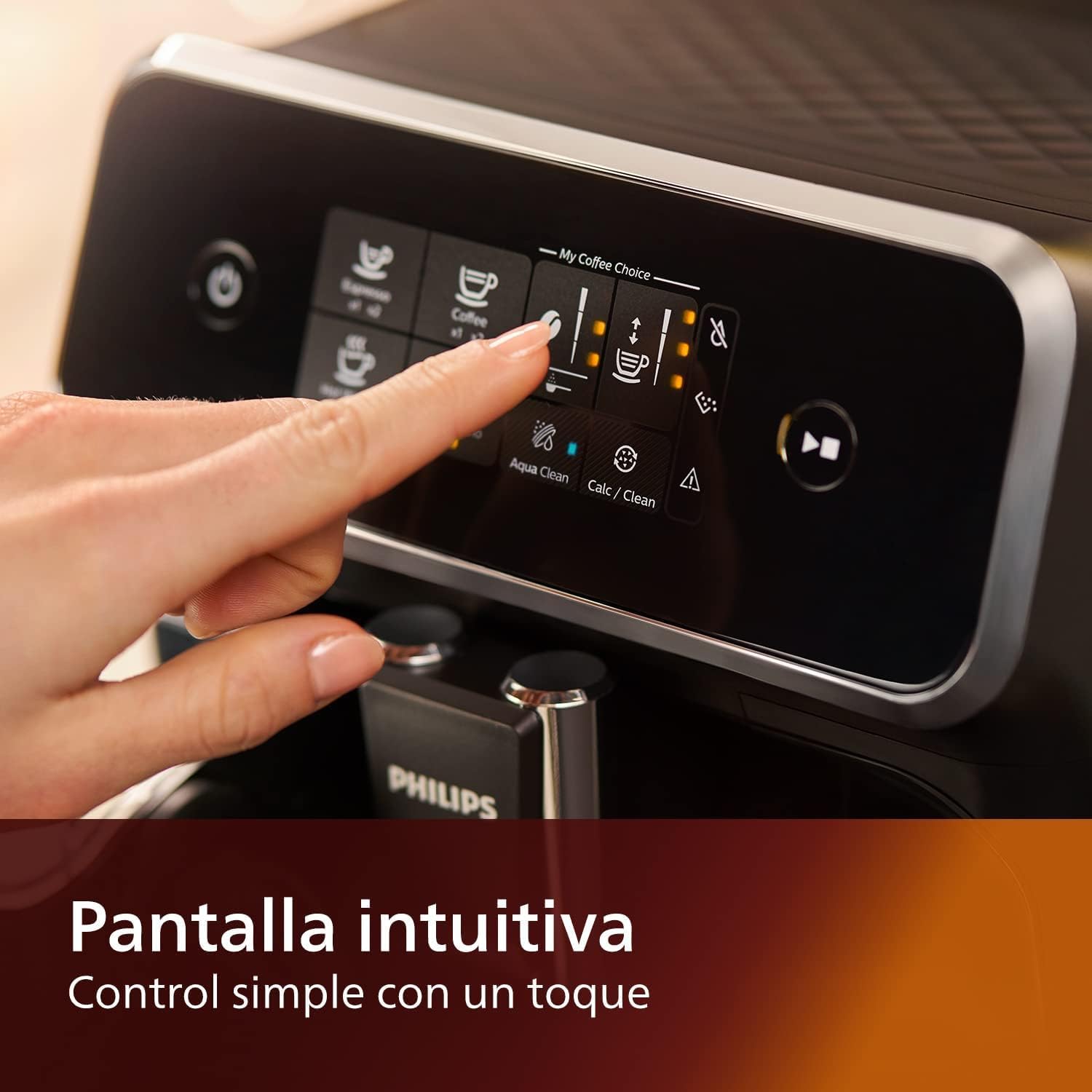 Fully Automatic Espresso Machine with Milk Frother and Touch Display F511