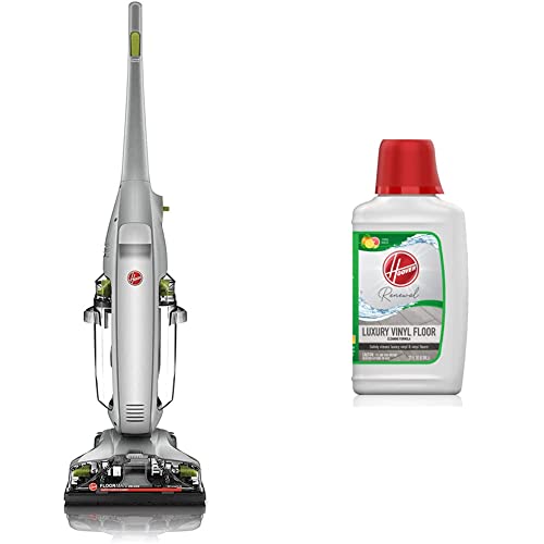 Hoover FloorMate Deluxe Hard Floor Cleaner Machine, Lightweight Cleaning Machine, Floor Scrubber with Spin Scrub Brushes, Wash and Dry Mode, Ideal for Hardwood, Vinyl, Tile, Laminate and More