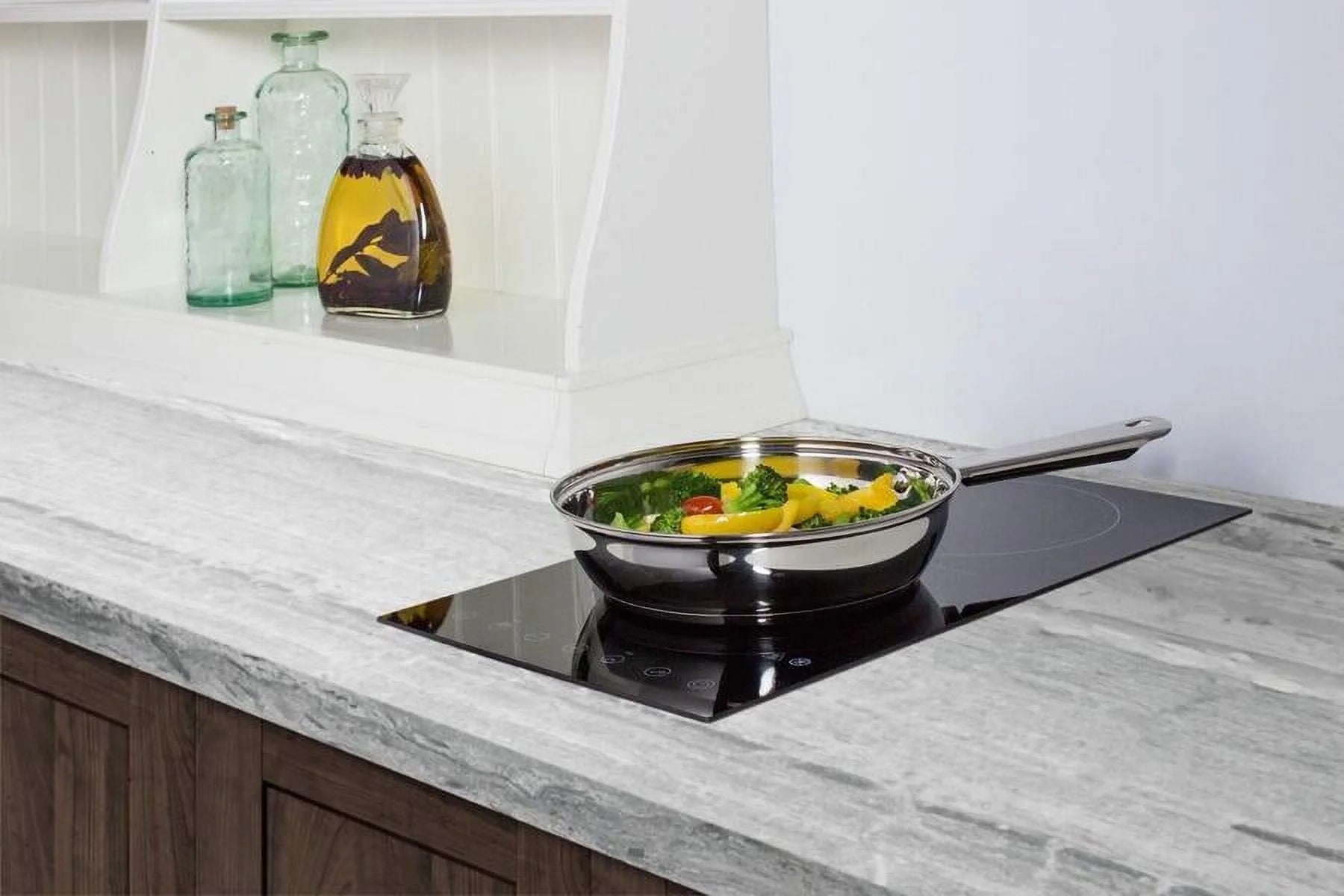 2-Burner Electric Cooktop in Black J388