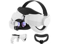 Head Strap for Oculus Quest 2, Adjustable Replacement Elite Strap for Quest 2, Exclusively Designed Big Head Pad, Enhance Head Balance and Reduce Face Pressure - Halo Strap for Oculus Quest 2