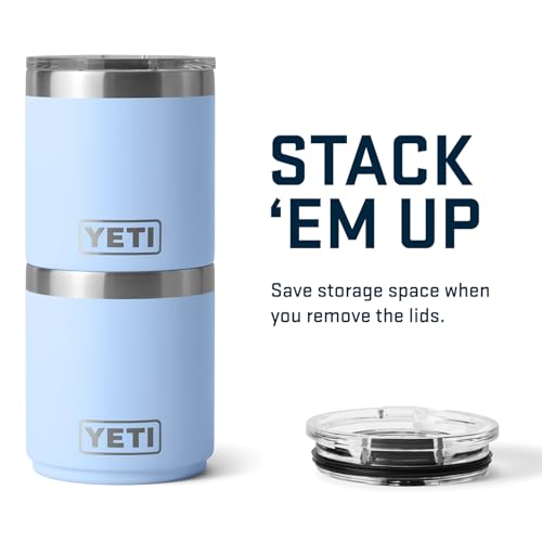 Vacuum Insulated Stainless Steel Stackable Lowball with Lid, 10 oz P764067