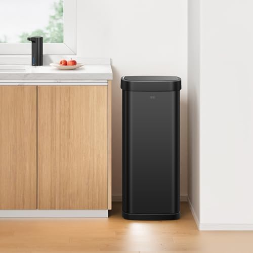 Touchless Motion Sensor Trash Can, 13.2 Gallon, Brushed Stainless Steel A497976