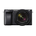Sony Alpha a6400 Mirrorless Camera: Compact APS-C Interchangeable Lens Digital Camera with Real-Time Eye Auto Focus, 4K Video, Flip Screen & 16-50mm Lens - E Mount Compatible - ILCE-6400L/B, Black