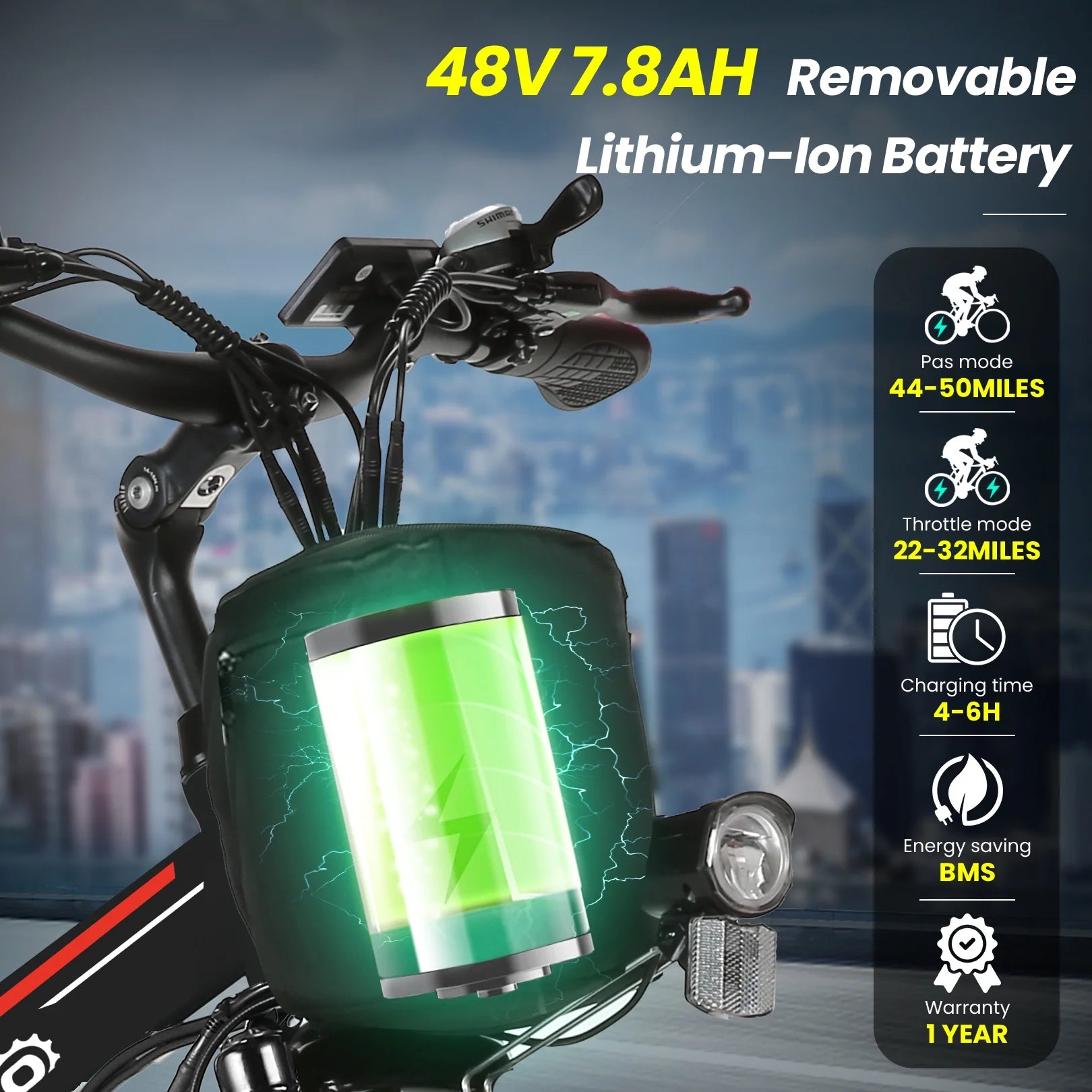 Foldable Electric Bike 500W 26 Inch Full Suspension for Adults F997251