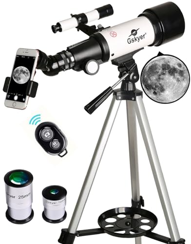 70mm Refracting Telescope for Kids Beginners with Carry Bag X472