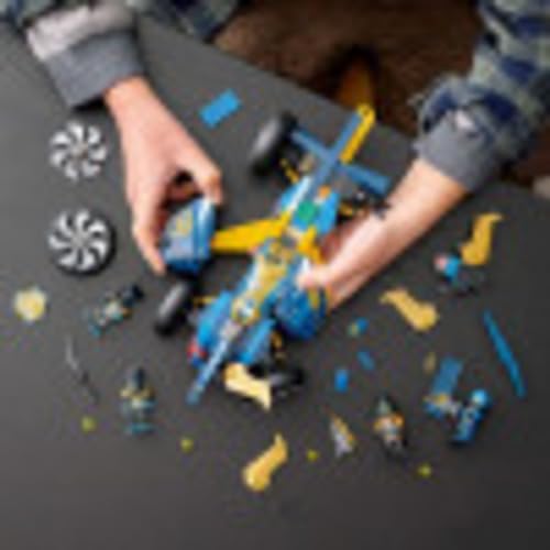 Ninja Sub Speeder Building Kit Amphibious Car Toy with Minifigures W420