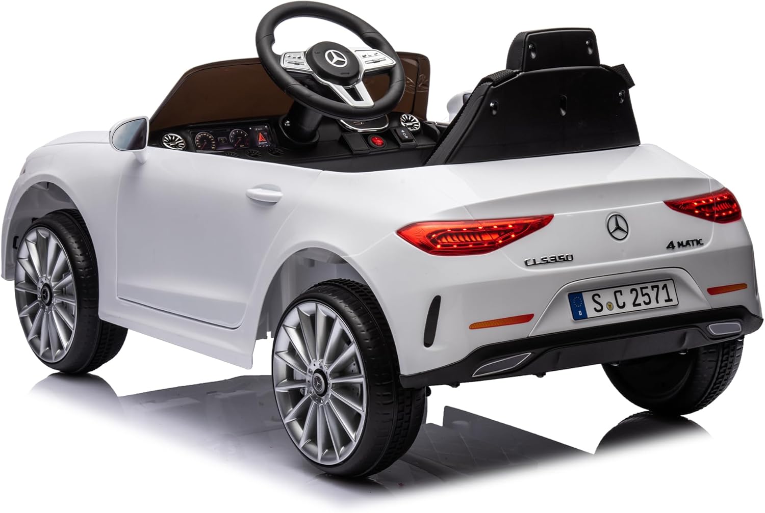 12V Electric Ride-On Car for Toddlers with Remote Control U2936