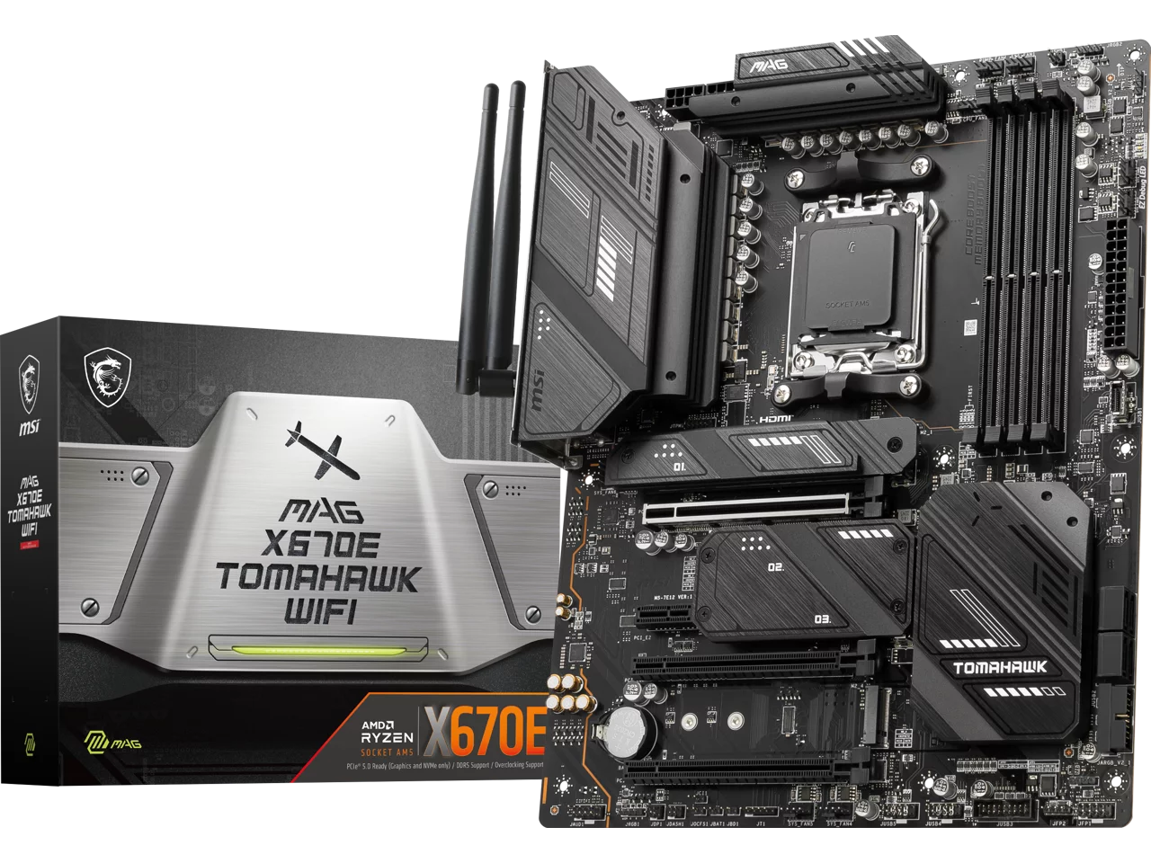 AM5 ATX Motherboard with Wi-Fi F5534