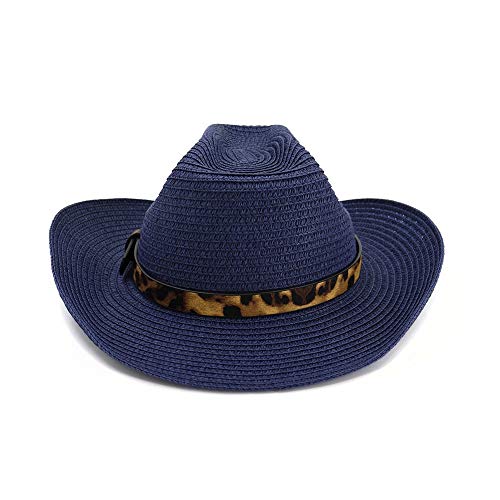 Cowboy Straw Sun Hat for Women V302177