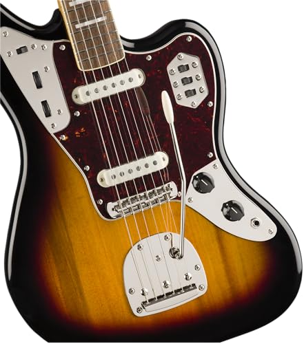 70s Jaguar Electric Guitar, 3-Color Sunburst, Laurel Fingerboard D749321