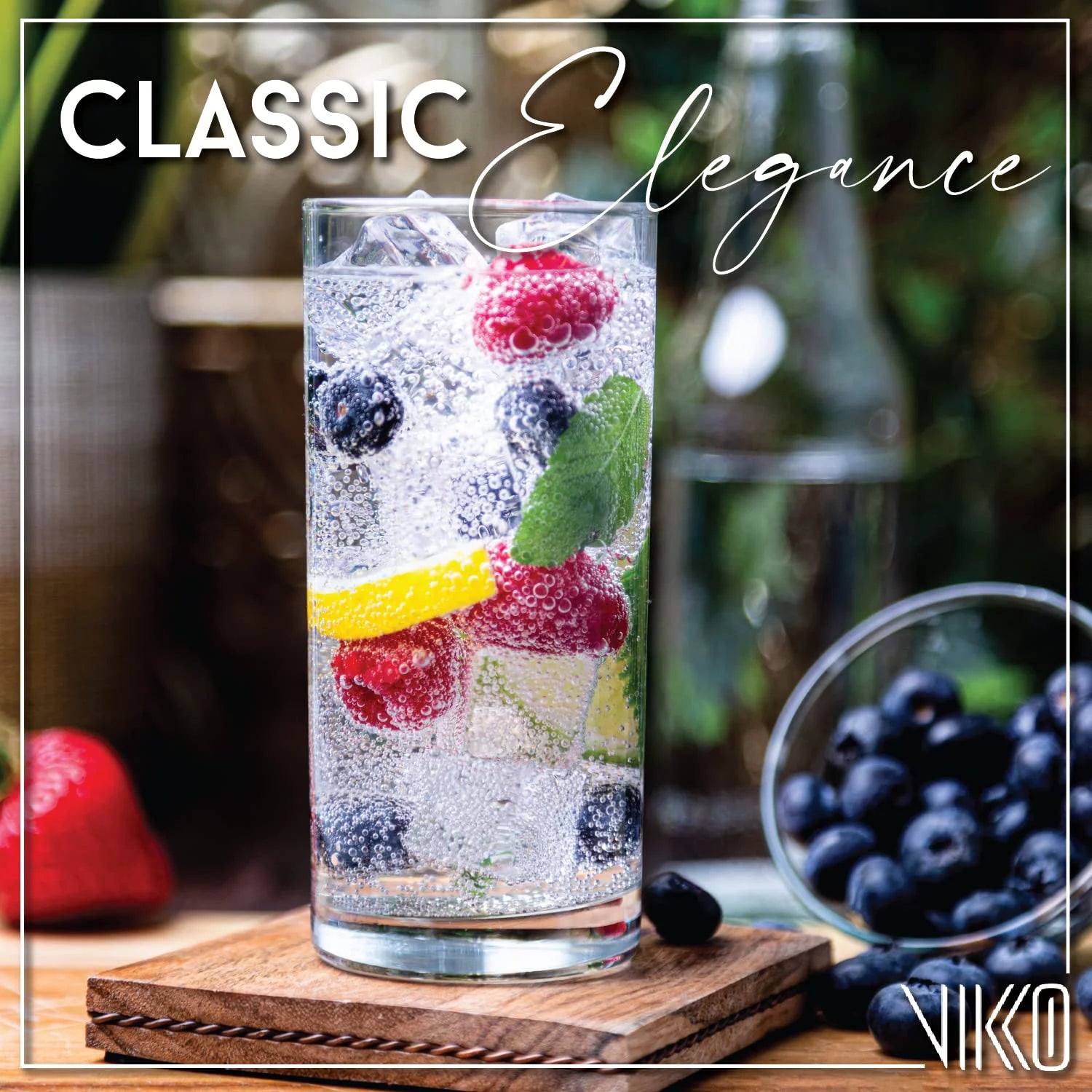 Water Glasses, Set of 12 Drinking Glasses, 12.25 oz Tumbler, Dishwasher Safe O6491