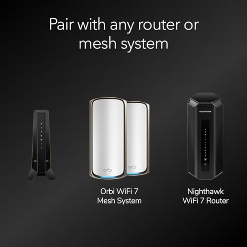 Cable Modem DOCSIS 3.1 for Cable Plans up to 2.5Gbps F210572