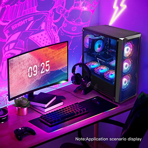 Gaming Desktop PC, Radeon RX 560, Intel Core i5, 16GB RAM, 512GB SSD L15417
