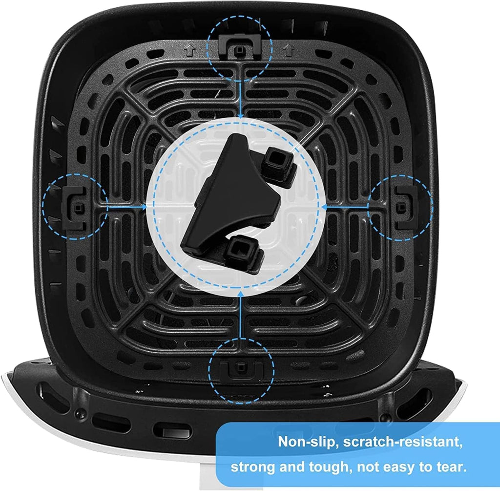 Air Fryer Rubber Feet for 4QT 6.8QT 5QT Air Fryers, 4PCS C740