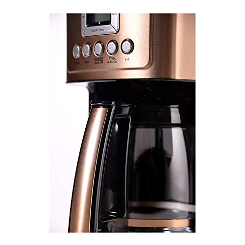 14-Cup Coffee Maker with Glass Carafe, Brew Strength Control, Stainless Steel V144891
