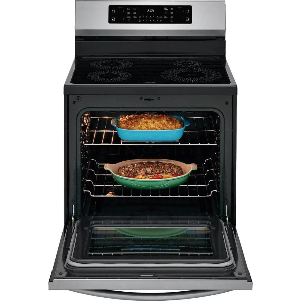 30" Induction Range with 4 Elements, Air Fry and Steam Cleaning N344367