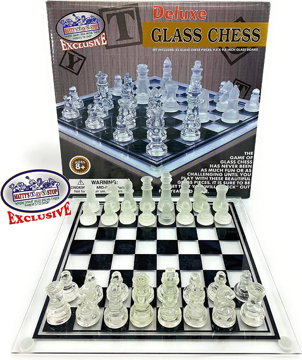 Glass Chess Set Small E301