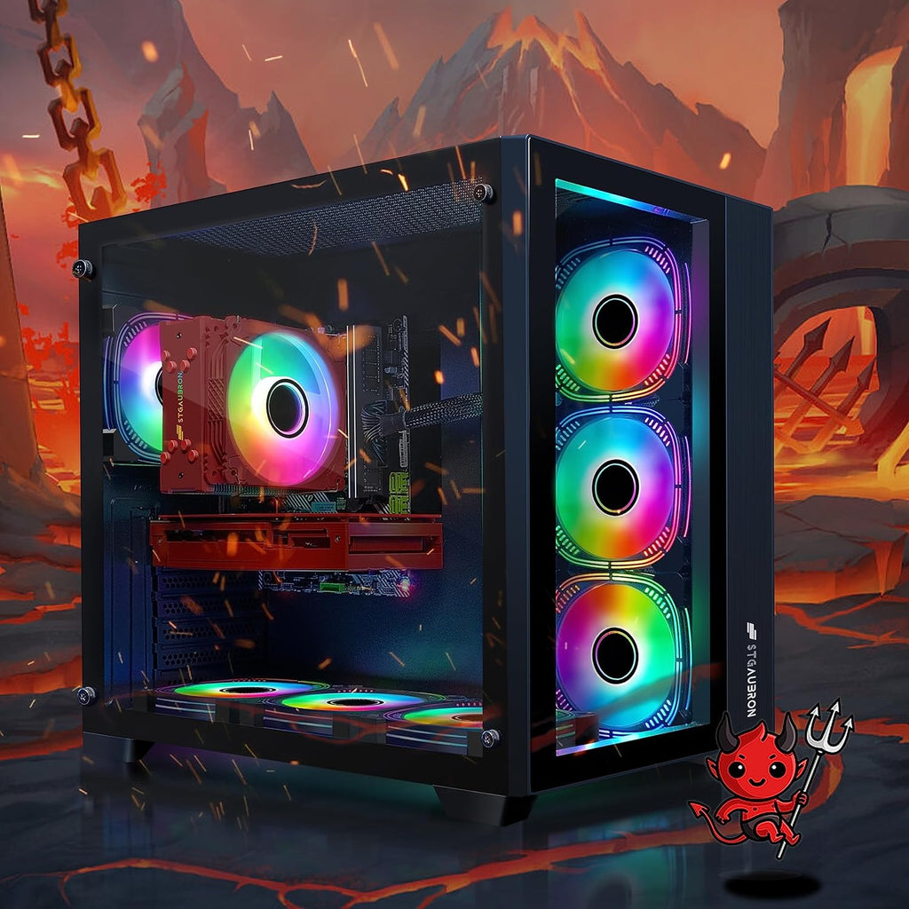 Gaming Desktop PC, GeForce RTX 3060, Intel Core i7, 16GB DDR4, 1TB SSD, WiFi I440817