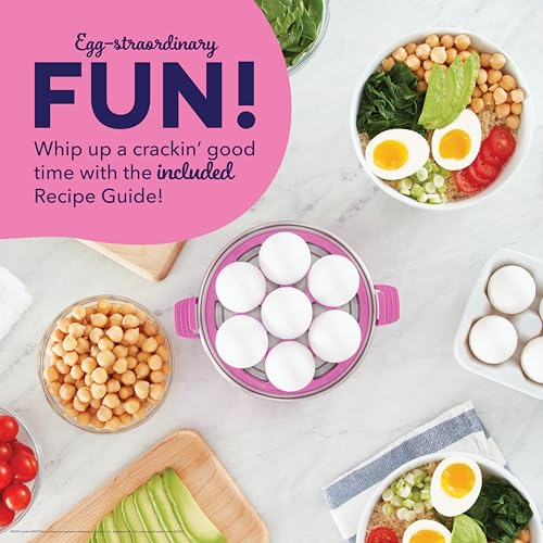 6 Egg Capacity Electric Egg Cooker with Auto Shut Off - Black U471