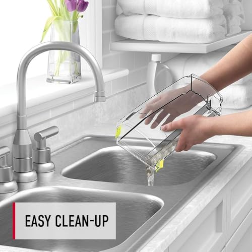 Hard Floor Cleaner Machine with Spin Scrub Brushes, Wash and Dry Mode P250725