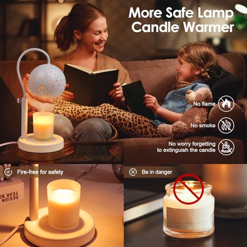 Candle Warmer Lamp with Timer, Remote Control, Dimmable, Height Adjustable Q19362