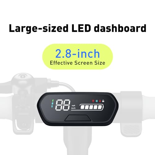 Electric Scooter for Kids Ages 6-14, Adjustable Handlebar, Up to 132 lbs N834