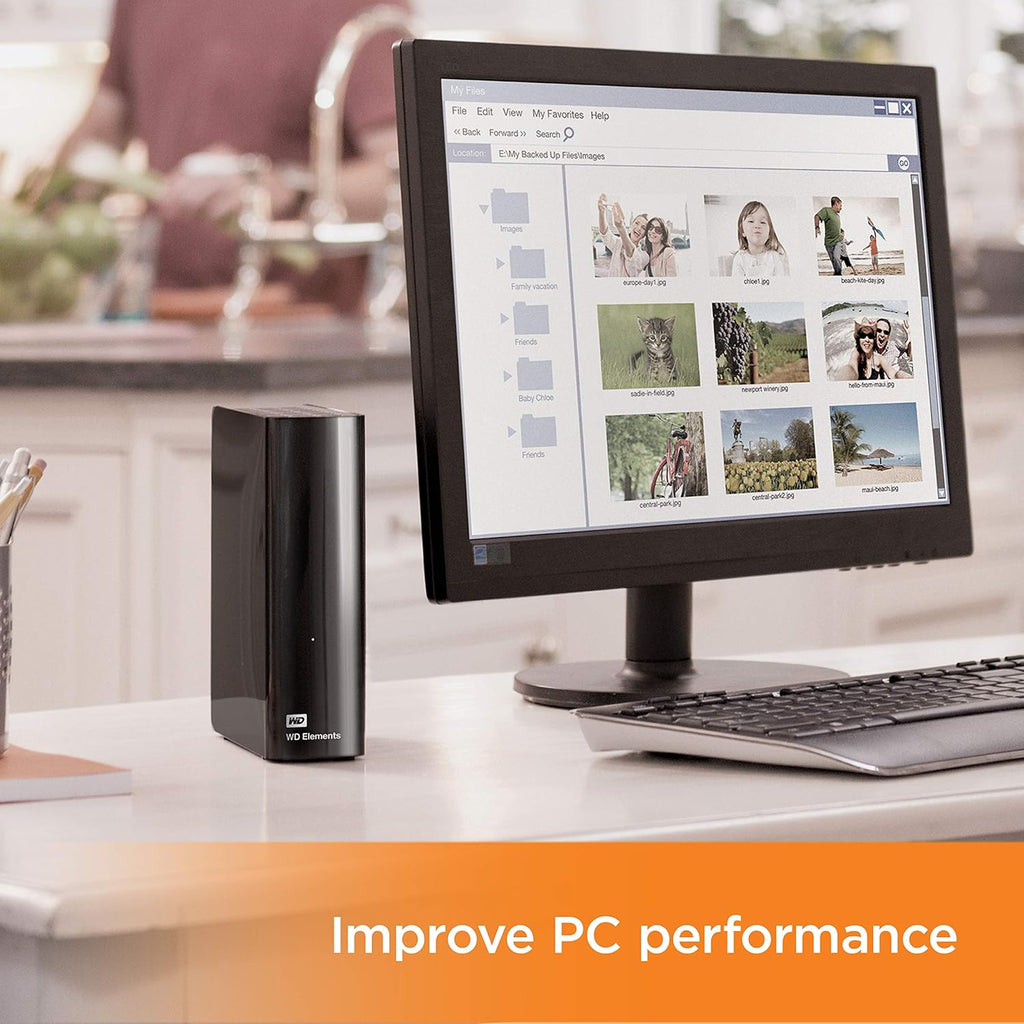 10TB Desktop Hard Drive USB 3.0 & 2TB Portable External Hard Drive USB 3.0 V730