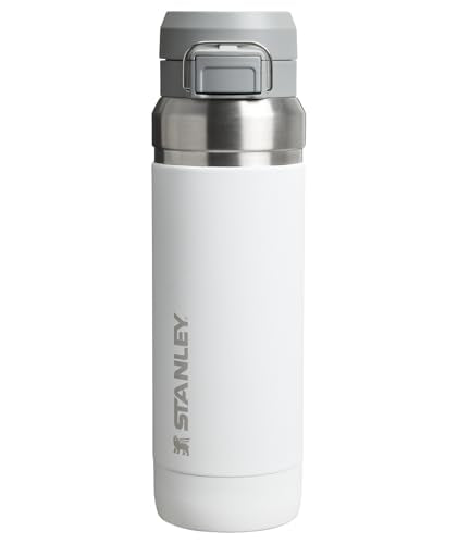 Insulated Stainless Steel Water Bottle 36 oz with Push Button Lid P799245