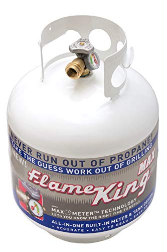 20 lb Steel Propane Tank Cylinder with 2-Pack Refillable 1LB Propane Cylinders H9093