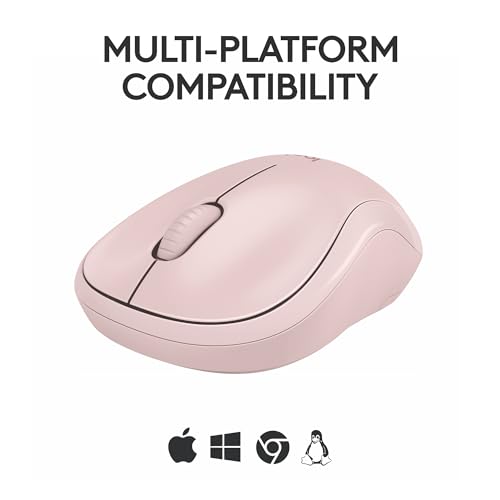 Wireless Mouse, 2.4GHz USB Receiver, 12-Month Battery, 1000 DPI Optical Tracking I608686